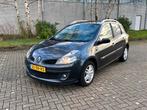 Renault Clio 1.2 TCE 100 Estate 2008 Grijs, 47 €/maand, Origineel Nederlands, Te koop, Zilver of Grijs