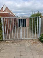 Ijzeren Poort - Spijlenhekwerk, Ophalen, Met poort, Gebruikt, Spijlenhekwerk