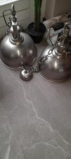 2 Hanglampen, Ophalen, Metaal, 50 tot 75 cm