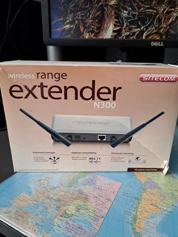 Sitecom Wireless Range Extender 300N beschikbaar voor biedingen