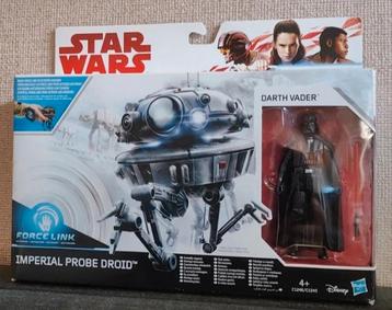 Star Wars Force Link 2.0 Darth Vader & Imperial Probe Droid beschikbaar voor biedingen