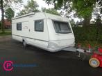 Lmc Munsterland 520 HTD Enkele Bedden+Mover+Luifel, Caravans en Kamperen, Schokbreker, 7 tot 8 meter, Bedrijf, LMC en Münsterland
