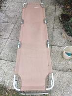 Mooi stretchbed opklapbaar, Tuin en Terras, Ophalen, Zo goed als nieuw