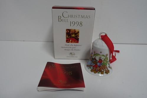 Hutschenreuther kerstklokje 1998. Kerst klokje, Diversen, Kerst, Zo goed als nieuw, Ophalen of Verzenden
