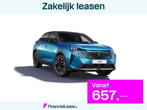 Peugeot 3008 GT, Auto's, Peugeot, Bedrijf, Lease, Financial lease, Airconditioning, Bluetooth, Climate control, Lane Departure Warning