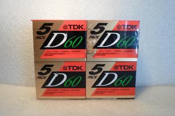TDK D60 4 x 5 Pack beschikbaar voor biedingen