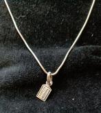 Zilveren Best to Buddha Ketting - 46cm, Met hanger, Ophalen of Verzenden, Zo goed als nieuw, Zilver