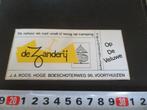 stickers Voorthuizen Camping De Zanderij J.A. Roos  Veluwe, Ophalen, Zo goed als nieuw, Overige typen
