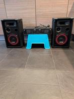 Versterker met speakerset, Ophalen, Zo goed als nieuw, Minder dan 500 watt, P.A.