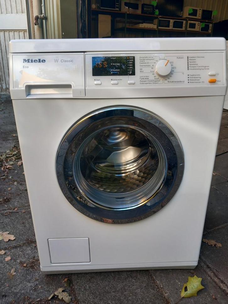Wasmachine Miele softcare, Witgoed en Apparatuur, Wasmachines, Refurbished, Voorlader, 6 tot 8 kg, 85 tot 90 cm, 1200 tot 1600 toeren