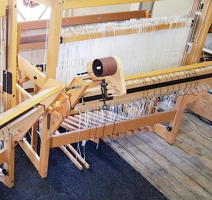 Louet Spring 1 90 weefgetouw + veel weefbenodigdheden, Hobby en Vrije tijd, Overige Hobby en Vrije tijd, Gebruikt, Ophalen