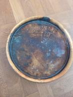 Bronzen Decoratief Dienblad, Ophalen of Verzenden, Gebruikt, Ovaal, Metaal