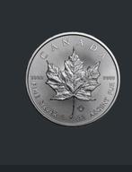 100 Maple leaf zilveren munten, Ophalen of Verzenden, Zilver
