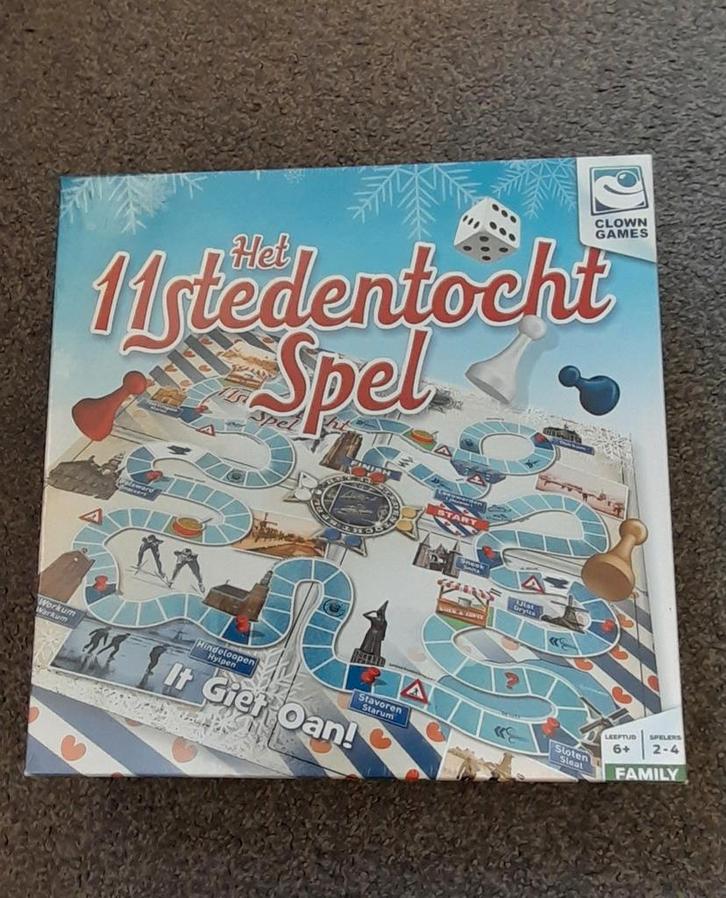 Het Elfstedentochtspel - gloednieuw - geseald !, Hobby en Vrije tijd, Gezelschapsspellen | Bordspellen, Nieuw, Ophalen of Verzenden