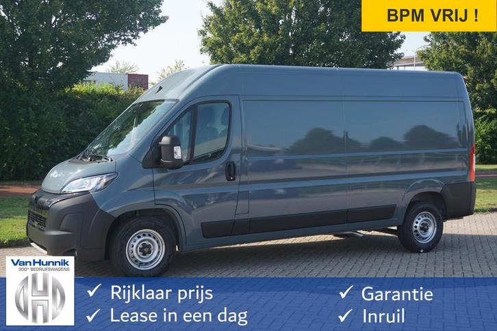 Peugeot Boxer 35+ Heavy 2.2HDI 180PK EAT8 Automaat L3H2 BPM, Auto's, Bestelauto's, Bedrijf, Te koop, ABS, Achteruitrijcamera, Airbags