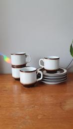 4 Mosa retro koffiekopjes, Ophalen of Verzenden, Zo goed als nieuw, Overige stijlen, Kop(pen) en/of Schotel(s)