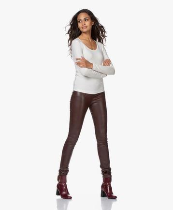 JOSEPH Leren stretch legging skinny broek van leer 38 40 M beschikbaar voor biedingen