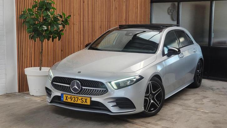 Mercedes-Benz A-klasse 180 PANO/AMG, Auto's, Mercedes-Benz, Bedrijf, Te koop, A-Klasse, ABS, Achteruitrijcamera, Airbags, Airconditioning