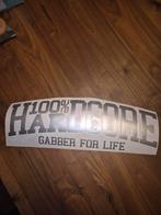 Hardcore sticker te koop, Auto diversen, Autostickers, Ophalen of Verzenden