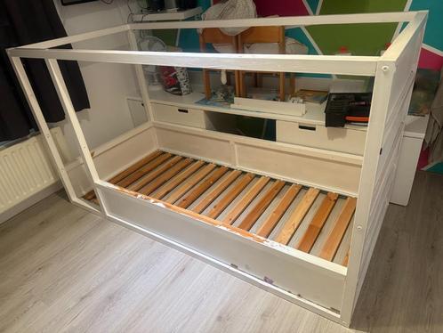 Ikea kura bed, Kinderen en Baby's, Kinderkamer | Bedden, Gebruikt, 180 cm of meer, 85 tot 100 cm, Hoogslaper of Stapelbed, Lattenbodem