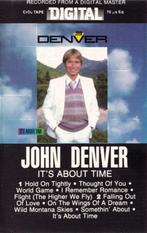 JOHN DENVER - IT'S ABOUT TIME (CASSETTEBANDJE), Cd's en Dvd's, Cassettebandjes, 1 bandje, Ophalen of Verzenden, Zo goed als nieuw