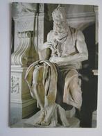 1en 2  Michelangelo o.a. Moses kunstkaart, Ophalen of Verzenden, Nieuw, Kaart of Prent, Christendom | Katholiek