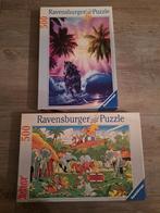 3 Ravensburger puzzels van 500 stukjes, Uitkiezen mag, Ophalen of Verzenden, Zo goed als nieuw, Legpuzzel