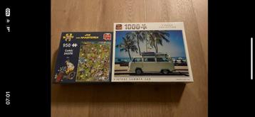 2 leuke nieuwe niet gebruikte puzzels beschikbaar voor biedingen