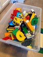 Grote Duplo bak (7,5kg) met Hubelino knikkerbaan, Ophalen, Gebruikt, Overige merken