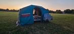Mooie nette retro vintage vouwwagen raclet Quick stop, Caravans en Kamperen, Ophalen