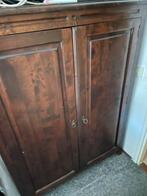 Houten Kledingkast vintage, Ophalen, Gebruikt, 100 tot 150 cm, 50 tot 100 cm