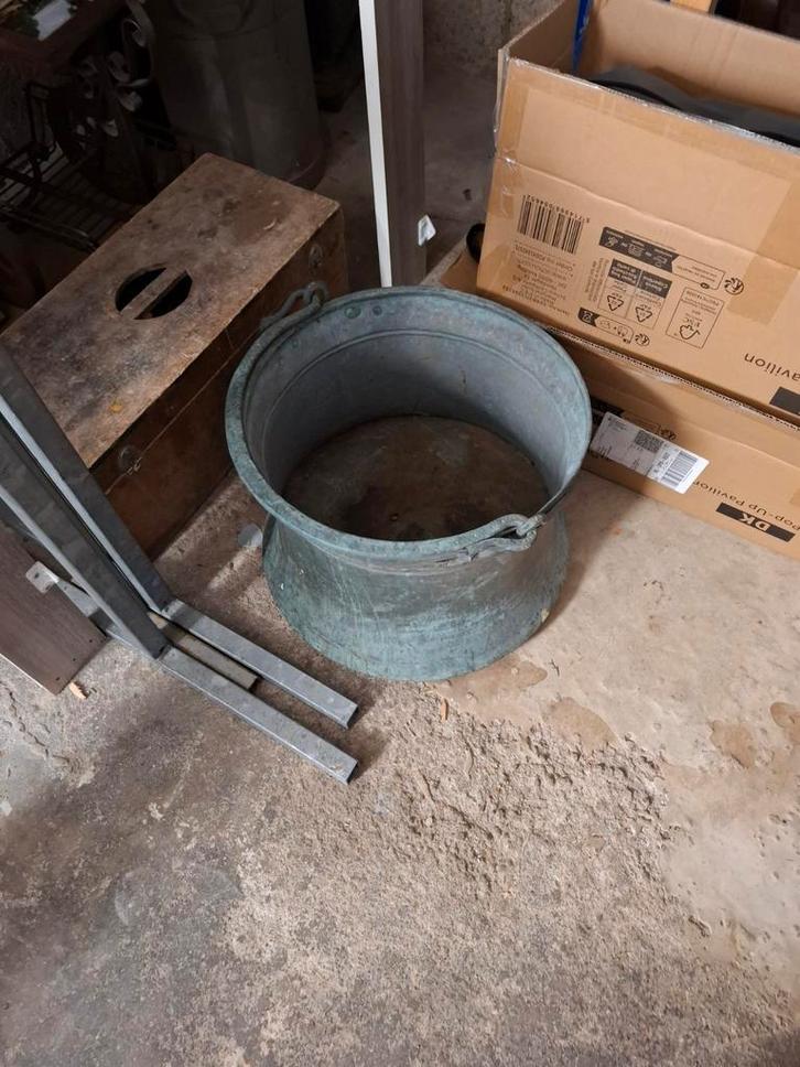 Oude Koperen Ketel, Antiek en Kunst, Antiek | Koper en Brons, Koper, Ophalen of Verzenden