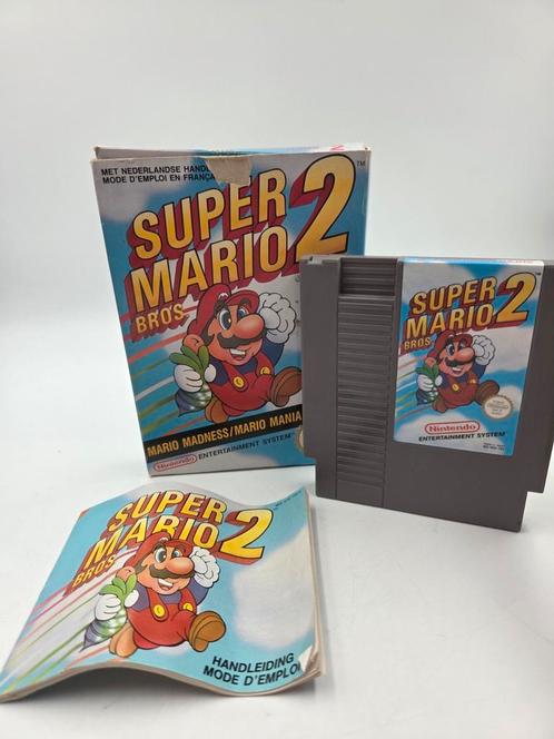 Super Mario Bros 2, Spelcomputers en Games, Games | Nintendo NES, Zo goed als nieuw, Avontuur en Actie, 1 speler, Vanaf 3 jaar