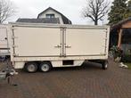 Aanhangwagen met rolluiken en 2 grote deuren, Auto diversen, Aanhangers en Bagagewagens, Ophalen of Verzenden, Gebruikt