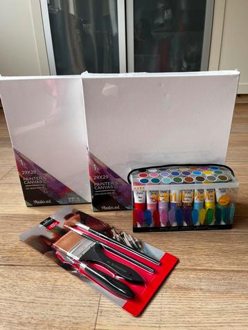 Nieuwe Acryl verf set! beschikbaar voor biedingen