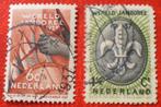 NL - 2x Wereld Jamboree 1937, Postzegels en Munten, Verzenden, T/m 1940, Gestempeld