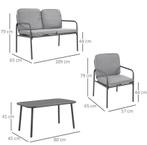 loungeset tuinset - bank stoelen tafel en kussens - nieuw, Ophalen, Info@redealer.nl, Nieuw, Pruisische veldweg 220 hengelo