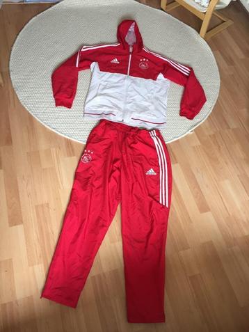 Adidas Fc Ajax Amsterdam Joggingpak Trainingspak jas broek L beschikbaar voor biedingen
