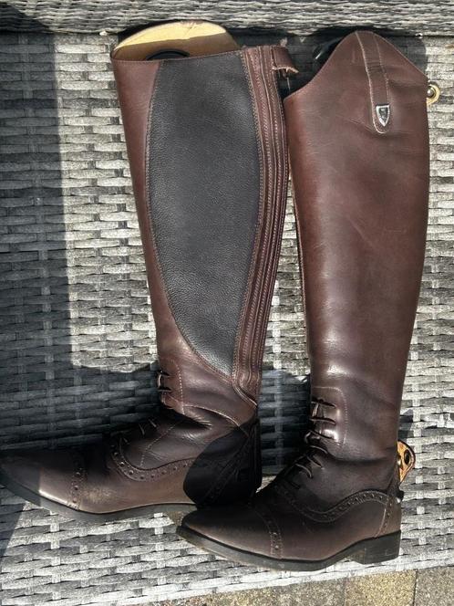 Rijlaarzen bruin Horze Winslow Echt leer, Dieren en Toebehoren, Paardrijkleding, Gebruikt, Dames, Heren, Kinderen, Schoeisel, Recreatie