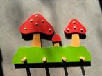 Kinderkapstok Paddenstoelen, Kinderen en Baby's, Ophalen, Zo goed als nieuw, Kapstokje