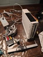 Nintendo Wii Complete Set + 15 Games, Spelcomputers en Games, Spelcomputers | Nintendo Wii, Ophalen, Gebruikt, Met 2 controllers