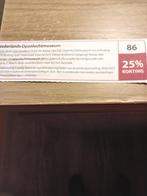 Voordeelbon - Nederlands openlucht museum, Tickets en Kaartjes, Drie personen of meer, Kortingskaart