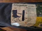 Klapstoel met leuningen, Caravans en Kamperen, Ophalen, Campingstoel
