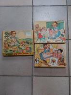 Oude houten puzzels, Kinderen en Baby's, Speelgoed | Kinderpuzzels, Ophalen of Verzenden, Minder dan 10 stukjes, Gebruikt, 6 maanden tot 2 jaar