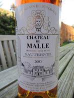Chateau de Malle 2003 Sauternes grand cru classe, Nieuw, Ophalen of Verzenden, Vol, Overige typen