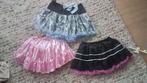 Korte Petticoat rokjes  , roze en zwart te koop, Maat 38/40 (M), Carnaval, Ophalen of Verzenden, Zo goed als nieuw