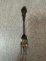 Antiek verzilverde taartvork of fruitvork, Antiek en Kunst, Ophalen of Verzenden