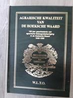 Boek: Agrarische kwaliteit van de hoekse waard., Ophalen of Verzenden, 20e eeuw of later, Gelezen