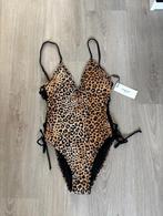 Yu & Me Badpak - Panterprint - XS, Kleding | Dames, Bruin, Nieuw, Ophalen of Verzenden, Badpak