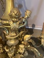 Brons Louis XIV chandelier (8), Antiek en Kunst, Ophalen, Brons